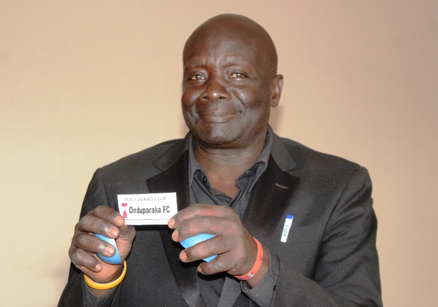 Uganda Cranes legend Paul Ssali Mukisa took part in the draws