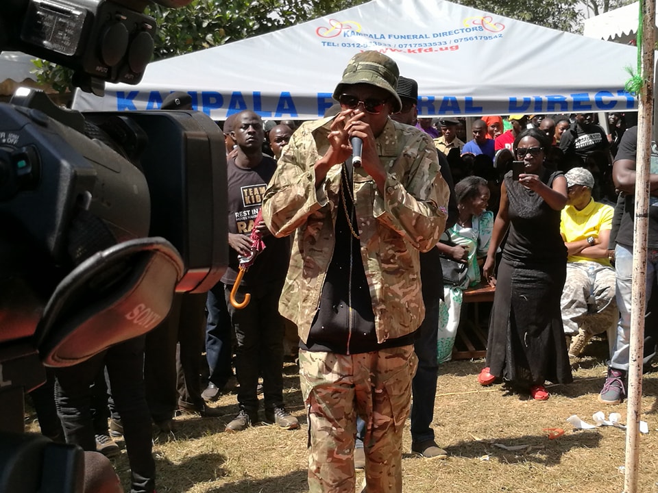 Pallaso spoke passionately at the send off of Radio