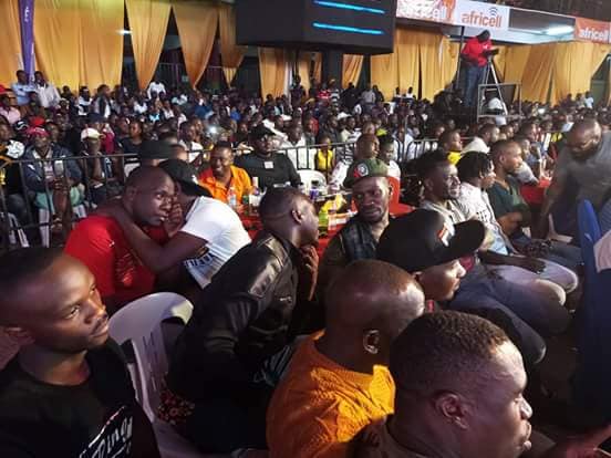 Bobi,Mesach,Hilderman and Hon. Sswanyana in attendence