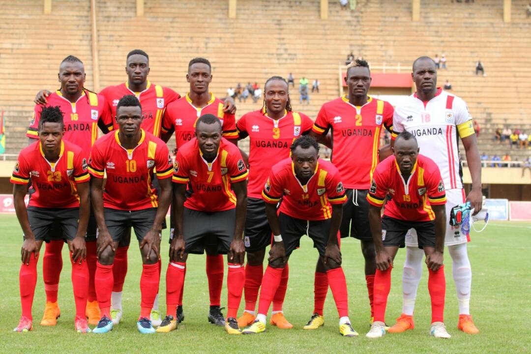The team that started the game against Sao Tome and Principe at Mandela National Stadium in Namboole