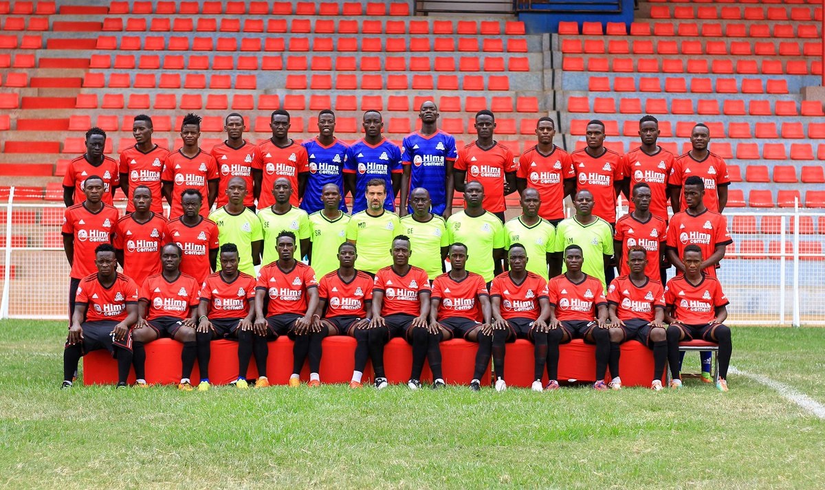 SC Vipers team and club officials under the leadership of Da Costa