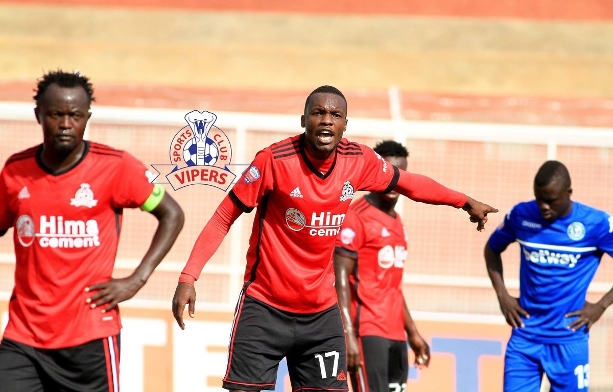 SC Vipers skipper Wadada (L) continues to provide steady leadership to the Kitende based side