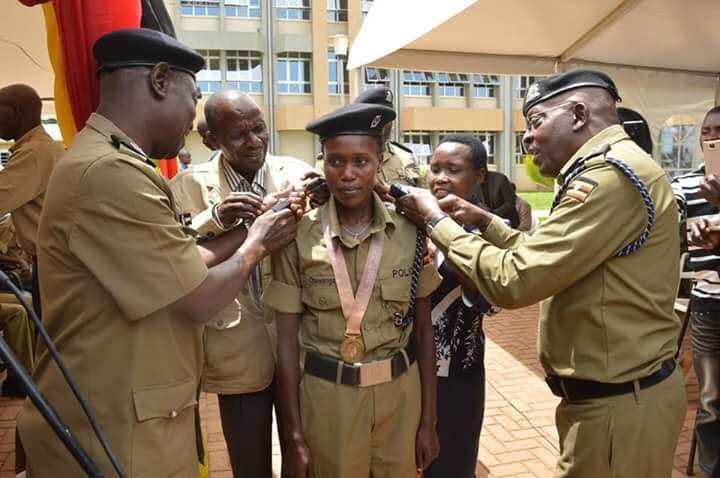 Stella Chesang promoted to the rank of Inspector of Police