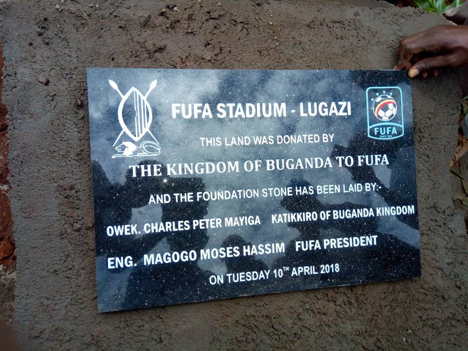 The foundation stone was laid