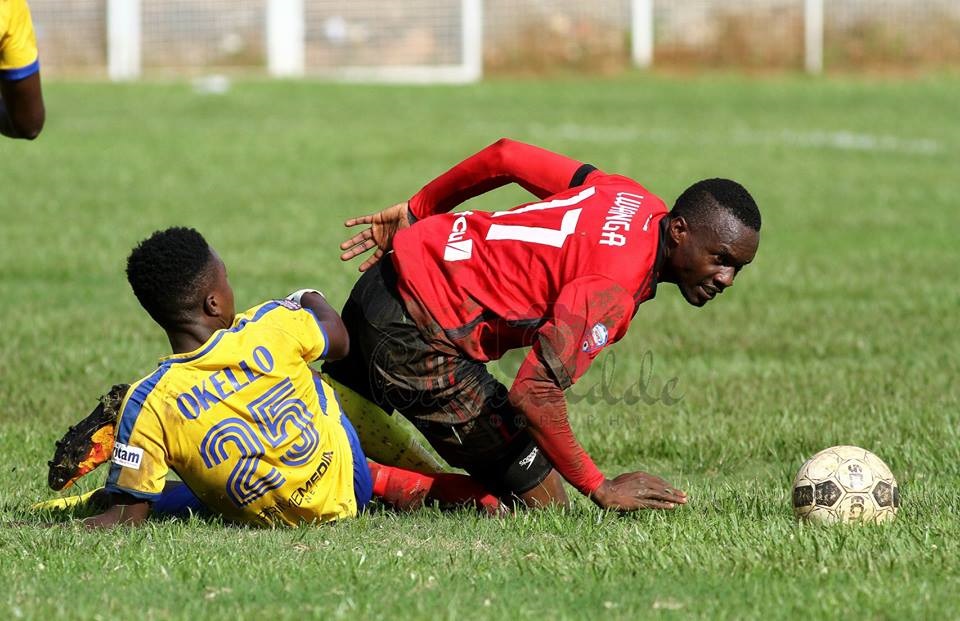 Allan Okello did not get protection from the referees forcing his manager Mike Mutebi to withdraw him