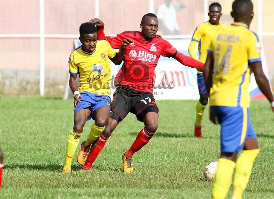 Allan Okello simply failed to deal with Tadeo Lwanga's hard tackling
