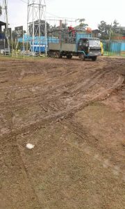 Cricket Oval after Prophet Mbonye's service