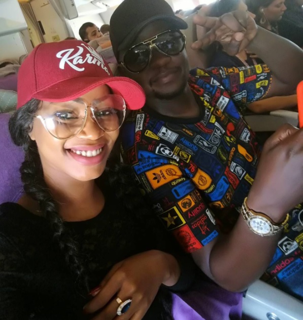 Sheebah with Jeff Kiwa