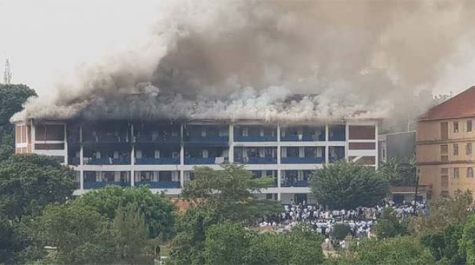 BREAKING! Namirembe Hillside School On Fire-Exclusive Pics