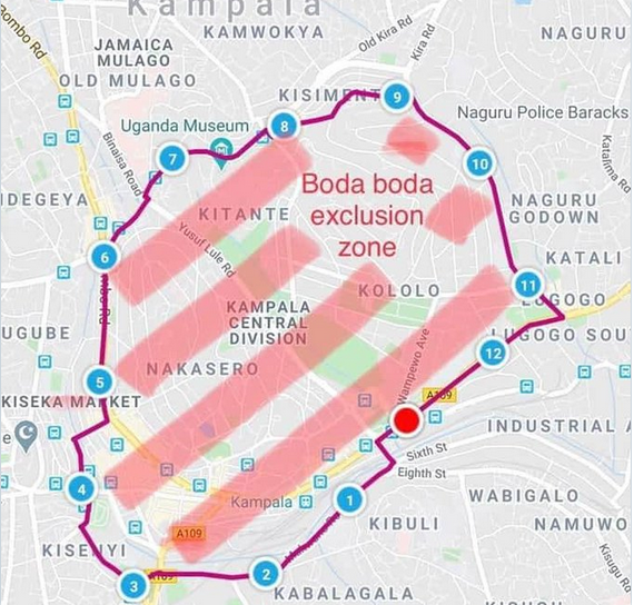 HAKUNA MUCHEZO! Gavumenti egobye bodaboda mu kibuga wakati, KCCA erangiridde ekiddako mu bukambwe