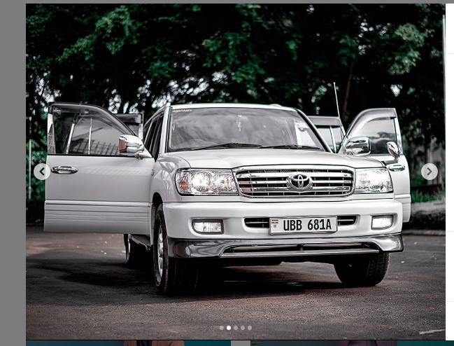 Rapper Gravity Omutujju Rewards Himself By Adding Another Monster Ride Worth Millions In To His Collections Of Cars