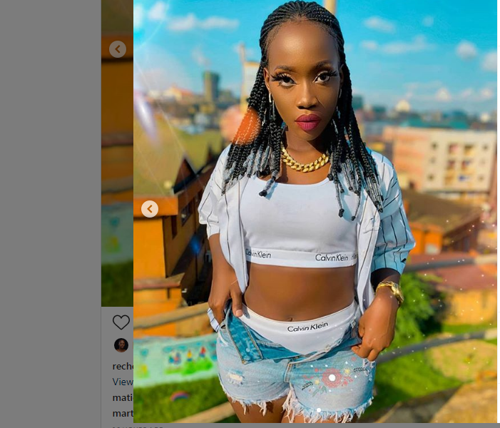 Rapper Racheal Ray Shows Off Her Slick Pair Of Calvin Klein Branded Garments  As She Seeks To 'Kulumya Abayaye' In New Photo shoot
