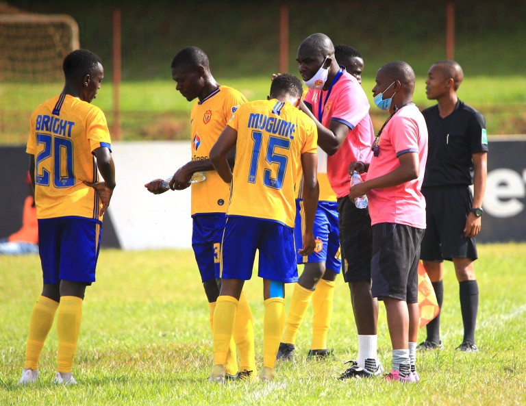 FUFA will find it easy dealing with Mutebi who has a fully technical bench with him at KCCA FC to get Cranes job kicking (KCCA FC Picture)