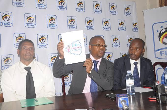 FUFA chief Moses Magogo temporarily put Cranes head coach Mckinstry on hold (FUFA Pictures)