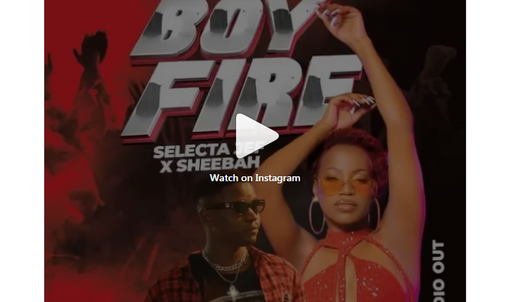 Sheebah Drops Brand New Love Song-Boy Fire