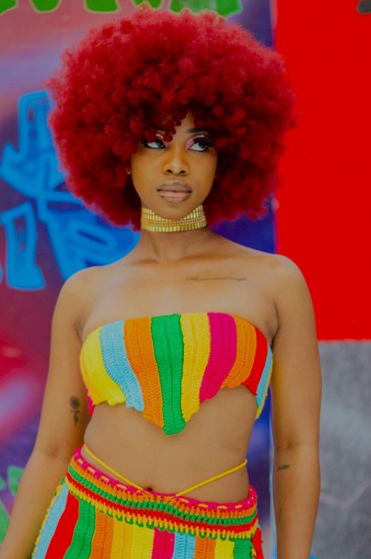 Efya Flaunts Her Boobs Hanging Out With Her C.E.O